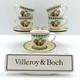 Villeroy & Boch French Garden Fleurence Demitasse Cups & Saucers, Set Of 5