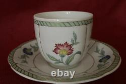Villeroy & Boch Heinrich Germany Indian Summer 10 Demitasse Cups and 10 Saucers