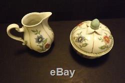 Villeroy & Boch Heinrich Indian Summer Demitasse Cup & Saucer Set Creamer Sugar