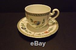 Villeroy & Boch Heinrich Indian Summer Demitasse Cup & Saucer Set Creamer Sugar