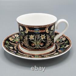 Villeroy & Boch Intarsia Demitasse Cup & Saucers Set of 6 FREE USA SHIPPING