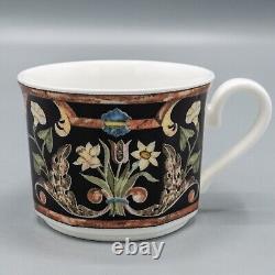 Villeroy & Boch Intarsia Demitasse Cup & Saucers Set of 6 FREE USA SHIPPING