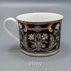 Villeroy & Boch Intarsia Demitasse Cup & Saucers Set of 6 FREE USA SHIPPING