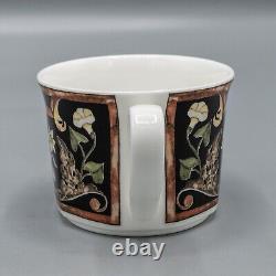 Villeroy & Boch Intarsia Demitasse Cup & Saucers Set of 6 FREE USA SHIPPING