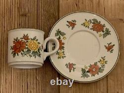 Villeroy & Boch Summerday Demitasse Cups And Saucers (6 Sets)