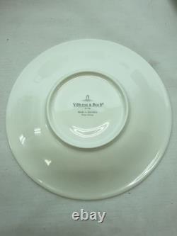 Villeroy & Boch White Fine China Demitasse Cup and Saucer Set of 5 W1.5xH7xD9cm
