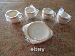 Vinatage Lenox China Lowell Demitasse cups and saucers set of 4