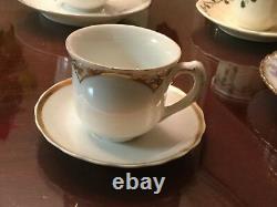 Vintage 18 pieces DEMITASSE cup and saucers Occupied Japan, Germany, Austria WOW