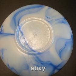 Vintage Akro Agate 6 Demitasse Cup and Saucer Sets orange, blue, green