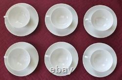 Vintage Arzberg Demitasse Expresso Set (6 Cups/Saucers) Porcelain China Germany