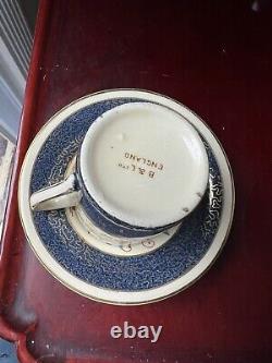 Vintage B & L Burgess & Leigh Burleigh Ware Demitasse Cups & Saucers. Set of 9
