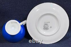 Vintage Baronet F&B Co. Demitasse Cup Saucer Set of 4 (Bohemia) Czechoslovakia