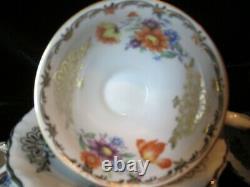 Vintage Bavarian Schuman 6 Footed Demitasse Cup & Saucer Us Zone Germany