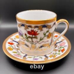 Vintage Christian Dior Renaissance RARE Demitasse Cup and Saucer Sets New in Box