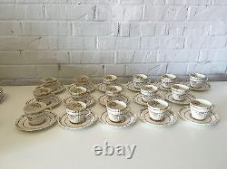 Vintage Copeland Spode Buttercup Pattern Set 16 Demitasse Cups & Saucers