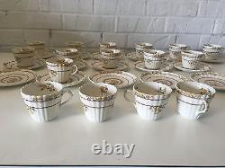 Vintage Copeland Spode Buttercup Pattern Set 16 Demitasse Cups & Saucers