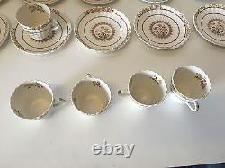 Vintage Copeland Spode Buttercup Pattern Set 16 Demitasse Cups & Saucers