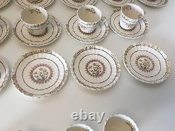 Vintage Copeland Spode Buttercup Pattern Set 16 Demitasse Cups & Saucers