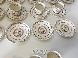 Vintage Copeland Spode Ceramic Buttercup Pattern Set 16 Demitasse Cups & Saucers