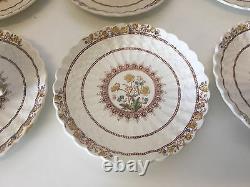 Vintage Copeland Spode Ceramic Buttercup Pattern Set 16 Demitasse Cups & Saucers