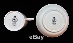 Vintage Cunard Foley Bone-China HebrewithKosher Demitasse Cup & Saucer Set Meat
