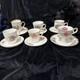 Vintage Demitasse 6 Cups / 6 Saucers-set Bavaria W. Germany & Occupied Japan