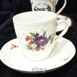 Vintage Demitasse 6 Cups / 6 Saucers-Set Bavaria W. Germany & Occupied Japan