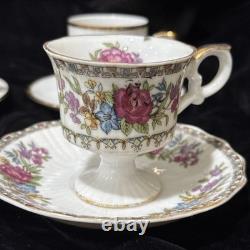 Vintage Demitasse 6 Cups / 6 Saucers-Set Bavaria W. Germany & Occupied Japan