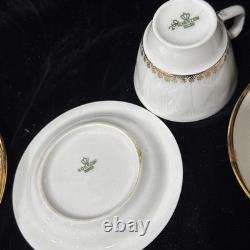 Vintage Demitasse 6 Cups / 6 Saucers-Set Bavaria W. Germany & Occupied Japan