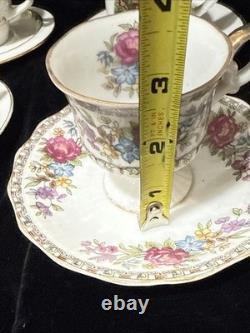 Vintage Demitasse 6 Cups / 6 Saucers-Set Bavaria W. Germany & Occupied Japan