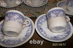 Vintage Demitasse Cups & Saucers (6) Spode China Mayflower