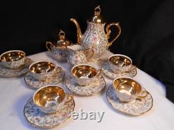 Vintage EB Bavaria Germany Demi Tea/Chocolate Set for 6