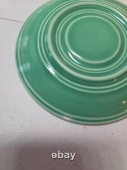 Vintage Fiesta Ware Green Demitasse Coffee Pot & 6 Demitasse Cups & Saucers Vintage Fiesta Ware Green Demitasse Coffee Pot & 6 Demitasse Cups & Saucers