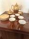 Vintage Gold Lustre Demitasse Set
