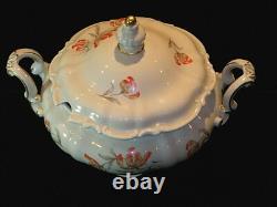 Vintage Hutschenreuther #5366 Tulips Demitasse Sets, Salad Plates & Soup Tureen