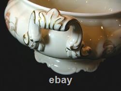 Vintage Hutschenreuther #5366 Tulips Demitasse Sets, Salad Plates & Soup Tureen