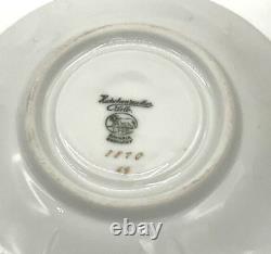 Vintage Hutschenreuther LHS Demitasse Small Teacups Saucers Bavaria Germany Lion