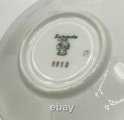 Vintage Hutschenreuther LHS Demitasse Small Teacups Saucers Bavaria Germany Lion