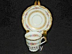 Vintage KPM Royal Ivory The Festival Demitasse Cups with Saucers- Set of 4
