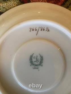 Vintage Lenox Gold Demitasse Espresso Cups & Saucers Set 10 USA