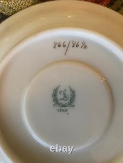 Vintage Lenox Gold Demitasse Espresso Cups & Saucers Set 10 USA