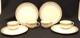 Vintage Lenox Group Of 4 Demitasse Cups And Plates Saucers Tea Set Trent Pattern