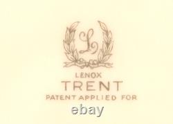 Vintage Lenox Group Of 4 Demitasse Cups And Plates Saucers Tea Set Trent Pattern
