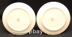 Vintage Lenox Group Of 4 Demitasse Cups And Plates Saucers Tea Set Trent Pattern