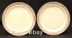 Vintage Lenox Group Of 4 Demitasse Cups And Plates Saucers Tea Set Trent Pattern