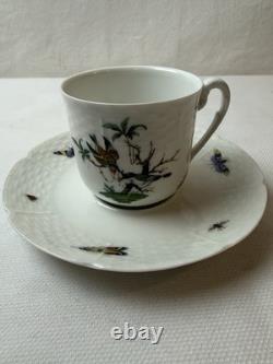 Vintage Limoges Set of 6 Demi Tasse Cups And Saucers, France, A. Raynaud et Cie