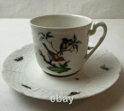 Vintage Limoges Set of 6 Demi Tasse Cups And Saucers, France, A. Raynaud et Cie