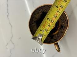 Vintage Lindner Bavaria Echt Cobalt Demitasse set Gold Gilt West Germany