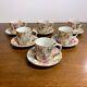 Vintage Lord Nelson Ware Chintz Heather 2750 Demitasse Tea Cup And Saucer 6