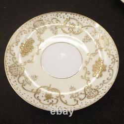 Vintage (Lot of 8) Demitasse Cups and Saucers Gold Gilded NORITAKE STYLE